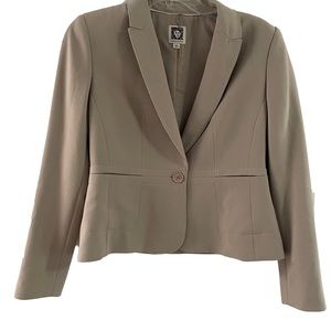 Anne Klein Tan Blazer